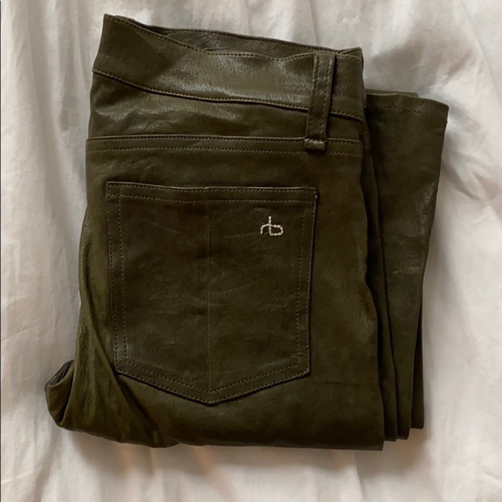 Rag and Bone Leather Jean 26